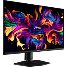 Monitorius, MSI, 31,5 colio, žaidimai, skydelis QD-OLED, 3840 x 2160, 16:9, 165 Hz, 0,03 ms, pasukamas, pasukamas, regul