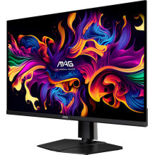 Monitorius, MSI, 31,5 colio, žaidimai, skydelis QD-OLED, 3840 x 2160, 16:9, 165 Hz, 0,03 ms, pasukamas, pasukamas, regul