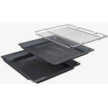 Bosch Serie 8 HBG7363B1 oven 71 L 3600 W Black
