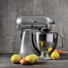 Maišytuvas - KitchenAid 5KSM125ECU 300W 4.8L Nerūdijančio Plieno Sidabrinis Maišytuvas - KitchenAid 5KSM125ECU 300W 4.8L Nerūdijančio Plieno Sidabrinis