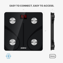 RENPHO Elis 1 Smart Body Scale Black