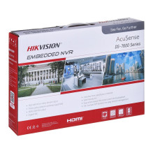Hikvision DS-7604NXI-K1 / 4P(D) Network Video Recorder (NVR) 1U Black Hikvision DS-7604NXI-K1 / 4P(D) Network Video Recorder (NVR) 1U Black