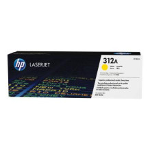 Toner Cartridge - HP 312A CF382A 2400-4400 Pages Yellow Toner Cartridge - HP 312A CF382A 2400-4400 Pages Yellow