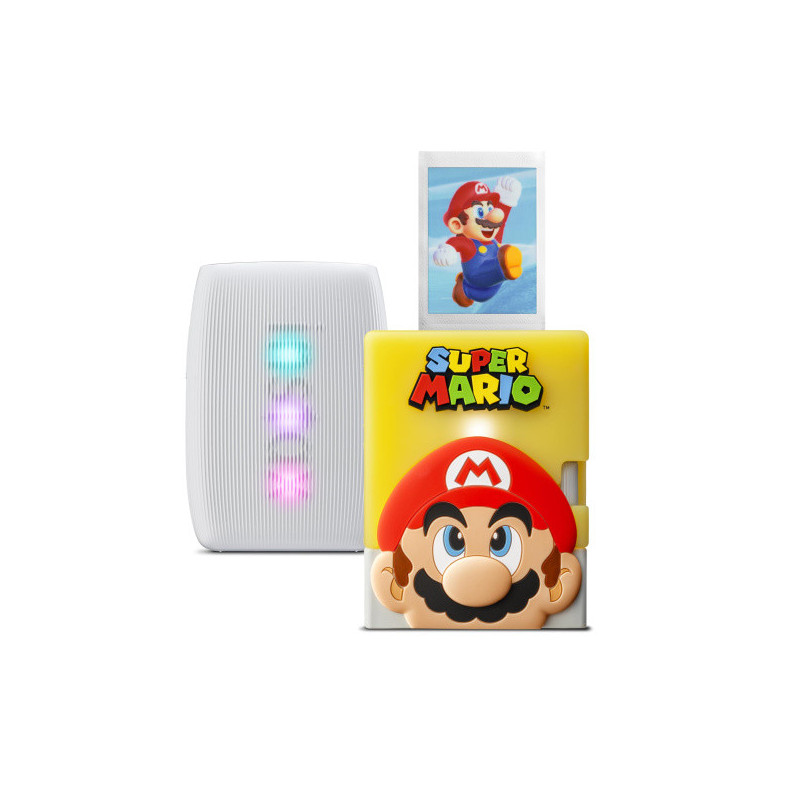 Spausdintuvas - Fujifilm Instax Mini Link 3 Bluetooth Foto Spausdintuvas, 6 x 11 x 15 cm, Mario EX D Nintendo Edition
