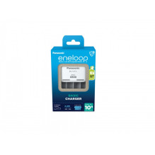 Įkroviklis - Panasonic ENELOOP BQ-CC51E, 10 Valandų, 240 g, 75 × 105 × 180 mm, Juodas