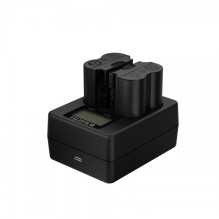 Akumuliatorių Įkroviklis - Fujifilm BC-W235 NP-W235 Akumuliatoriams, 60 × 140 × 100 mm, 95 g, Juodas