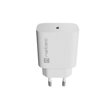WALL CHARGER NATEC RIBERA 1X USB-C 20W WHITE