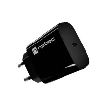WALL CHARGER NATEC RIBERA 1X USB-C 20W BLACK WALL CHARGER NATEC RIBERA 1X USB-C 20W BLACK
