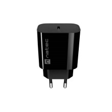 WALL CHARGER NATEC RIBERA 1X USB-C 20W BLACK WALL CHARGER NATEC RIBERA 1X USB-C 20W BLACK