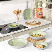 Salter BW092771EU7 Earth 24cm Fry Pan Green