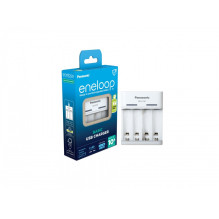 Įkroviklis - Panasonic ENELOOP BQ-CC61USB 10H įkroviklis Juodas Įkroviklis - Panasonic ENELOOP BQ-CC61USB 10H įkroviklis Juodas