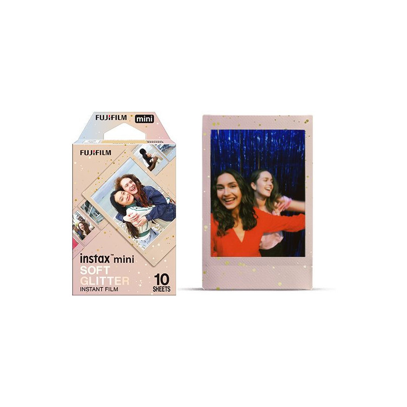 Momentinė plėvelė - Fujifilm Instax Mini Soft Glitter WW 1 (10 Lapų) Blizgučiai
