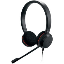 JABRA Evolve 20, Stereo UC, USB C / A adapter