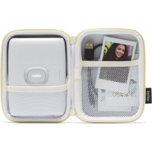 Dėklas - Fujifilm Instax Mini Link Spausdintuvo Dėklas, Nešiojamas, 100g, Clay White Dėklas - Fujifilm Instax Mini Link Spausdintuvo Dėklas, Nešiojamas, 100g, Clay White