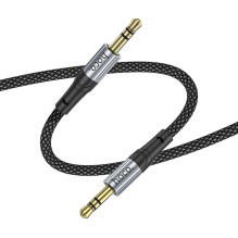 Cable AUX Jack 3,5 mm to Jack 3,5 mm Hoco 1 m UPA26 black Cable AUX Jack 3,5 mm to Jack 3,5 mm Hoco 1 m UPA26 black
