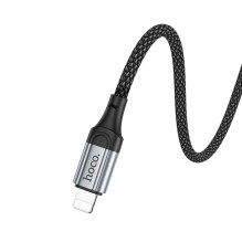 Cable AUX Lightning to Jack 3,5 mm Hoco 1 m UPA26 black Cable AUX Lightning to Jack 3,5 mm Hoco 1 m UPA26 black