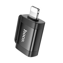 Adapter OTG Lightning to USB A Hoco UA31A black