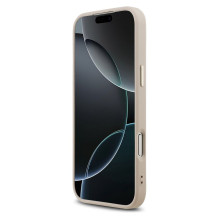 GUESS case for IPHONE 17 Pro Max GUHCP17X4GMGCPI (PU W / Big 4G Classic Logo) gold pink