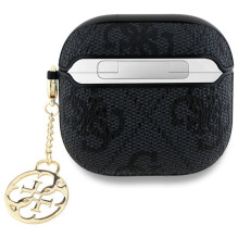 GUESS case for APPLE AirPods 4 GUA4G4GSMK (PU 4G W / Charm) black GUESS case for APPLE AirPods 4 GUA4G4GSMK (PU 4G W / Charm) black