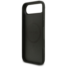 GUESS case for IPHONE 17 Air compatible with MagSafe GUHMP17MG4GFRK (PU 4G Ring Classic Logo) black
