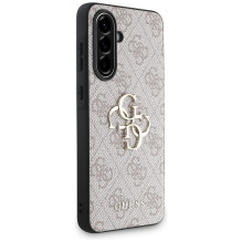 GUESS case for SAMSUNG A36 GUHCSA364GMGPI (4G PU Big Logo) pink
