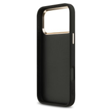 GUESS case for IPHONE 17 Pro Max GUHCP17X4GMGCGR (PU W / Big 4G Classic Logo) gold black