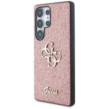 GUESS case for SAMSUNG S25 Ultra GUHCS25LHG4SGP (Fixed Glitter Big 4G) pink GUESS case for SAMSUNG S25 Ultra GUHCS25LHG4SGP (Fixed Glitter Big 4G) pink