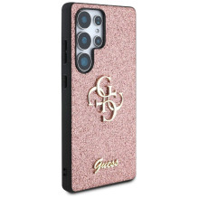 GUESS case for SAMSUNG S25 Ultra GUHCS25LHG4SGP (Fixed Glitter Big 4G) pink GUESS case for SAMSUNG S25 Ultra GUHCS25LHG4SGP (Fixed Glitter Big 4G) pink