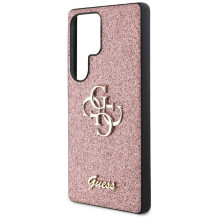 GUESS case for SAMSUNG S25 Ultra GUHCS25LHG4SGP (Fixed Glitter Big 4G) pink GUESS case for SAMSUNG S25 Ultra GUHCS25LHG4SGP (Fixed Glitter Big 4G) pink
