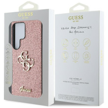 GUESS case for SAMSUNG S25 Ultra GUHCS25LHG4SGP (Fixed Glitter Big 4G) pink GUESS case for SAMSUNG S25 Ultra GUHCS25LHG4SGP (Fixed Glitter Big 4G) pink