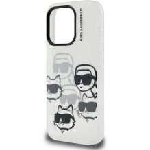 KARL LAGERFELD case for IPHONE 16 PRO MAX KLHCP16XHMCHKCT (IML Multi K&amp;C Head Pattern)