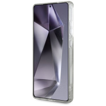 KARL LAGERFELD case for SAMSUNG S25 Ultra KLHMS25LHLSKCH (Magnetic IML Metal KC Heads) white