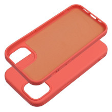 Case for iPhone 15 Silicone peach