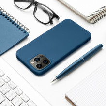 Xiaomi Redmi Note 15 PRO 5G silikoninis dėklas, mėlynas Xiaomi Redmi Note 15 PRO 5G silikoninis dėklas, mėlynas