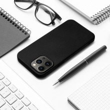 Xiaomi Redmi Note 15 PRO 5G silikoninis dėklas, juodas Xiaomi Redmi Note 15 PRO 5G silikoninis dėklas, juodas