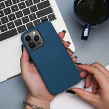 Xiaomi Redmi Note 15 PRO PLUS 5G silikoninis dėklas, mėlynas Xiaomi Redmi Note 15 PRO PLUS 5G silikoninis dėklas, mėlynas