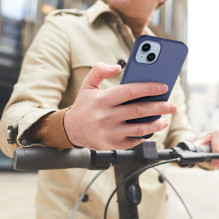 Xiaomi Redmi Note 15 PRO 4G matinės mėlynos spalvos dėklas Xiaomi Redmi Note 15 PRO 4G matinės mėlynos spalvos dėklas
