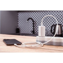 USB C - Lightning kabelis Forcell F-Energy MFi PD 3A 30W 1 m C901 baltas USB C - Lightning kabelis Forcell F-Energy MFi PD 3A 30W 1 m C901 baltas
