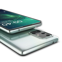 Case for Samsung A71 Clear Case 2 mm Box transparent