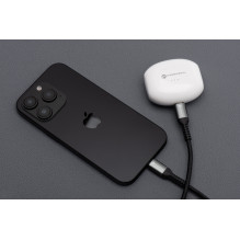 USB C į USB C laidas Forcell F-Energy QC4.0 PD 5A 240W Cafule 2 m C263 juodas