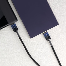 Cable USB C to USB C Forcell F-Energy QC4.0 PD 5A 100W Gradient 1 m C357 black Cable USB C to USB C Forcell F-Energy QC4.0 PD 5A 100W Gradient 1 m C357 black