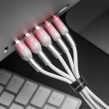 USB A į USB C laidas Forcell F-Energy QC4.0 3A 66W gradientas 1 m C352 baltas USB A į USB C laidas Forcell F-Energy QC4.0 3A 66W gradientas 1 m C352 baltas