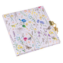 Užrašų knygelė - GOLDBUCH 44575 Vasaros Pieva 17x17 cm su Užraktu Baltos Puslapiai alyvinis Užrašų knygelė - GOLDBUCH 44575 Vasaros Pieva 17x17 cm su Užraktu Baltos Puslapiai alyvinis