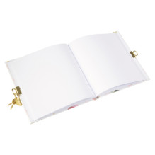 Užrašų knygelė - GOLDBUCH 44589 Mariposa 96 Puslapių 17x17 cm Su Užraktu Balta Užrašų knygelė - GOLDBUCH 44589 Mariposa 96 Puslapių 17x17 cm Su Užraktu Balta