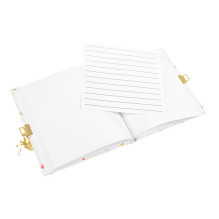 Užrašų knygelė - GOLDBUCH 44489 Vasaros Diena 96 Puslapiai 17 × 17 cm Su Užraktu Balta