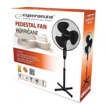 Esperanza EHF001KK buitinis ventiliatorius, juodas