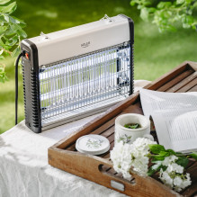 Insecticide lamp ADLER AD 7940 Black, Silver
