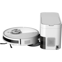 Robot Cleaner su dulkių surinkėju, balta, 2in1 ir dulkių bakas, 4000pa, 3200mAh baterija