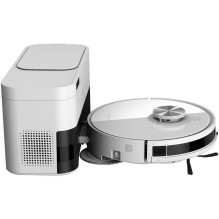 Robot Cleaner su dulkių surinkėju, balta, 2in1 ir dulkių bakas, 4000pa, 3200mAh baterija