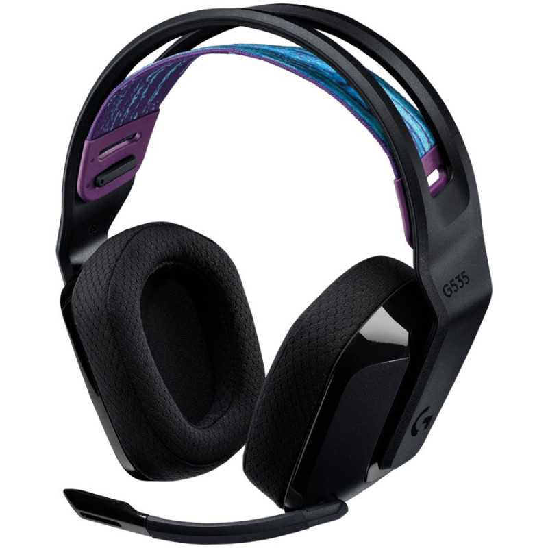 LOGITECH G535 LIGHTSPEED Wireless Gaming Headset - BLACK | Marsietis.lt